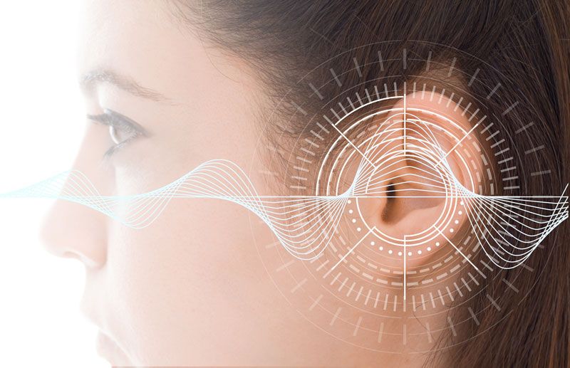 diagram indicating effects of tinnitus retraining therapy